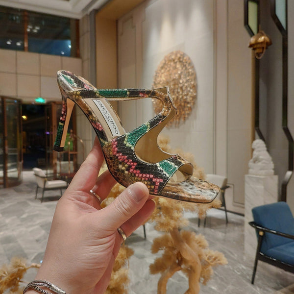 Jimmy 25 Anise 85 Multicolor Snake Skin 240073