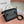 FISH BAG 24 BLACK COWHIDE LEATHER