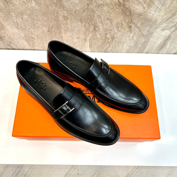 HM MONTEREY LOAFER BLACK CALFSKIN