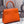 KELLY BAG 20 IN FIRE ORANGE OSTRICH LEATHER WITH GOLD HARDWARE (MADE - TO - ODER)