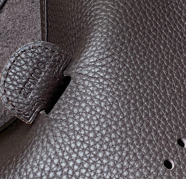 Evelyne 29cm Chocolate Togo Shw