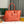 CHIEN GRIS BAG 33 IN ORANGE GOYARDINE CANVAS AND CALFSKIN TRIM