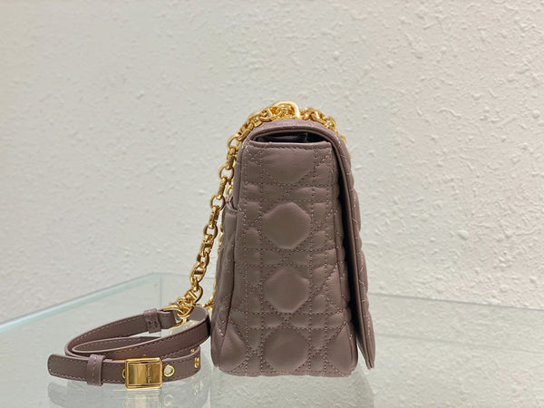 LARGE CARO BAG 28 WARM TAUPE CALFSKIN