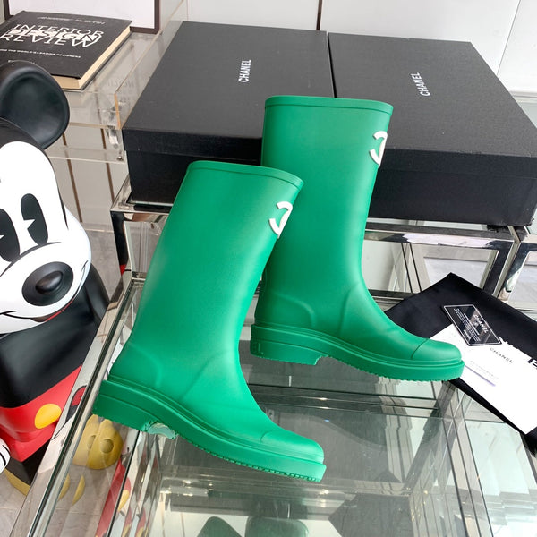 CC Rainboots Light Green Rubber 204189