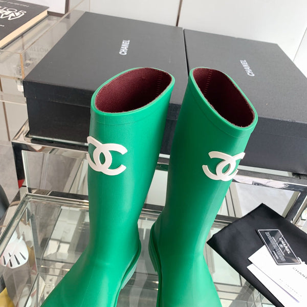 CC Rainboots Light Green Rubber 204189