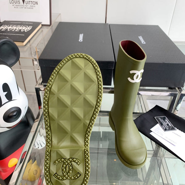 CC Rainboots Dark Green Rubber 204191