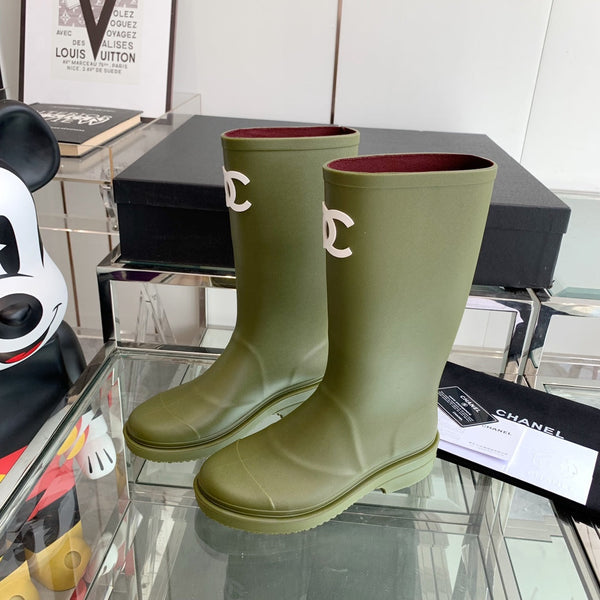 CC Rainboots Dark Green Rubber 204191