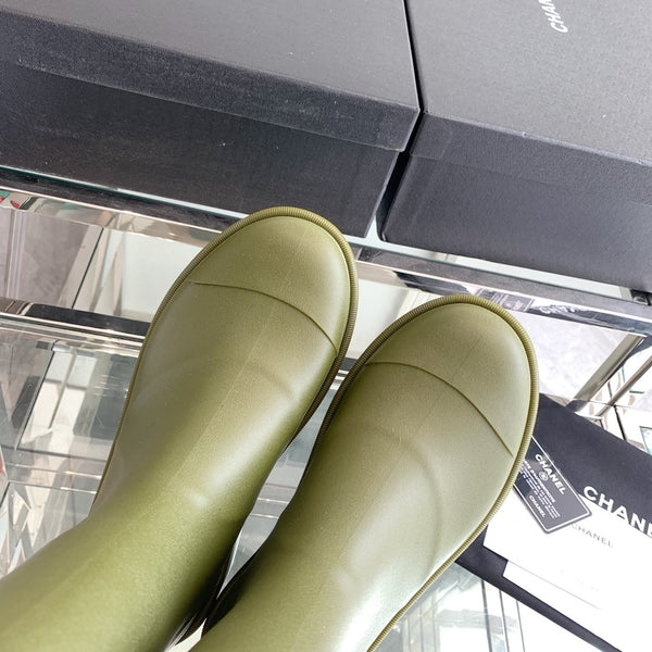 CC Rainboots Dark Green Rubber 204191