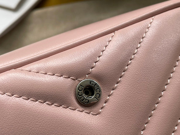 BORSA A MANO MARMONT MINI 16 IN PELLE DI VITELLO ROSA CHIARO