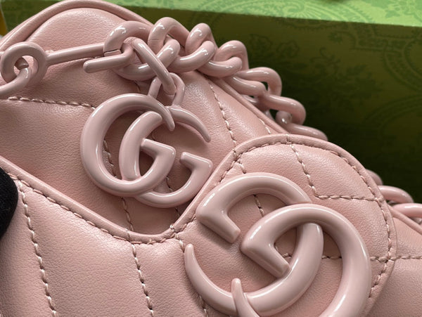 BORSA A MANO MARMONT MINI 16 IN PELLE DI VITELLO ROSA CHIARO