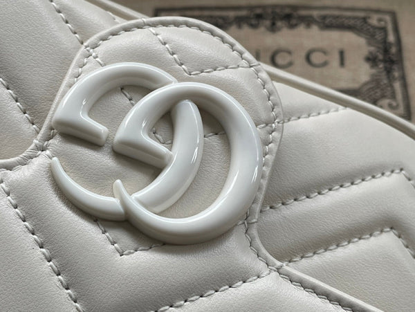 BORSA A MANO MARMONT MINI 16 IN PELLE DI VITELLO BIANCA