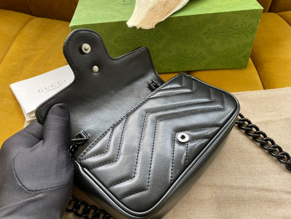 BORSA A MANO MARMONT MINI 16 IN PELLE DI VITELLO NERA