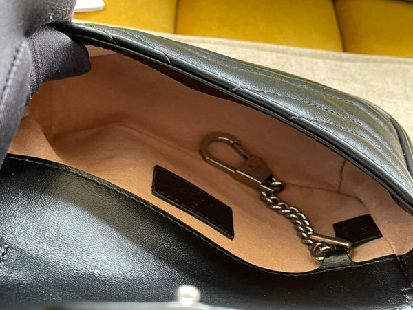 BORSA A MANO MARMONT MINI 16 IN PELLE DI VITELLO NERA