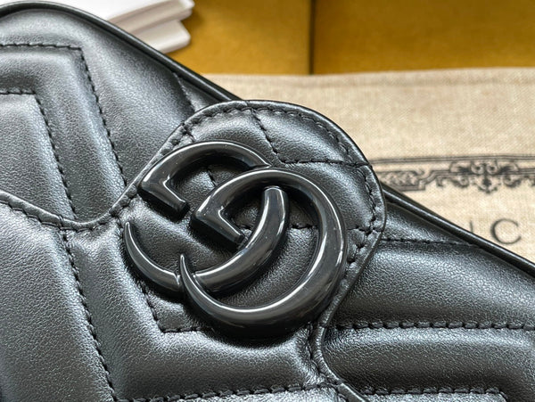 BORSA A MANO MARMONT MINI 16 IN PELLE DI VITELLO NERA