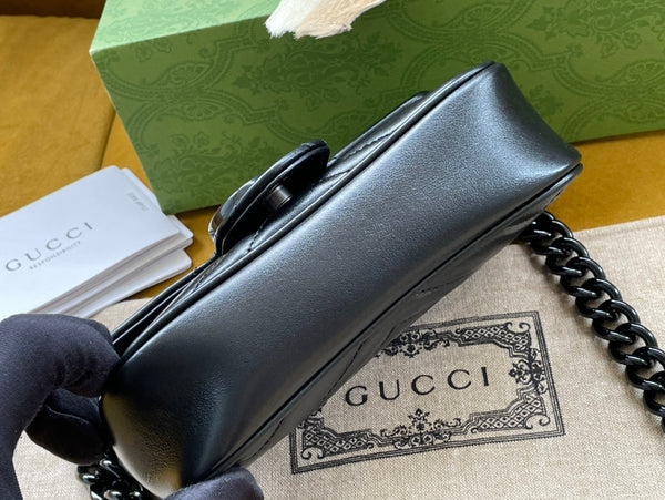 BORSA A MANO MARMONT MINI 16 IN PELLE DI VITELLO NERA