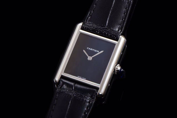 TANK MUST NO NUMERALS STEEL CASE BLACK DIAL