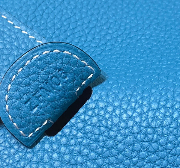 Evelyne 29cm Blue Togo Shw