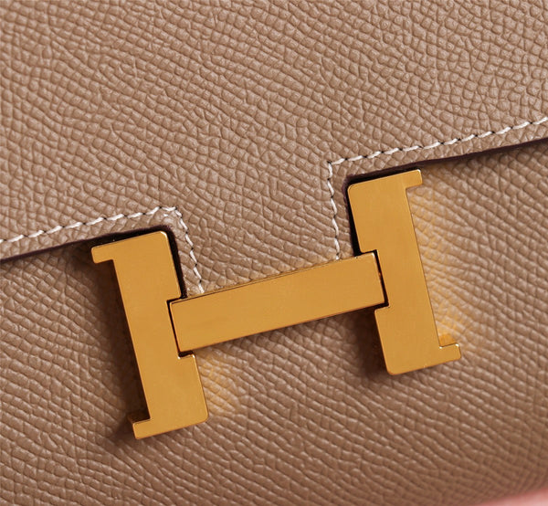 HM CONSTANCE BAGS DAKANG 20.5 CARAMEL EPSOM