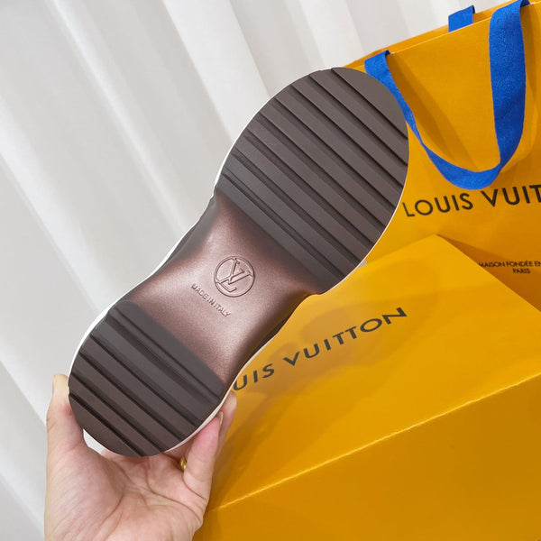 Sneaker LV Archlight in tessuto misto bianco marrone