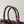 Large CD Book Tote 42cm Burgundy Retro Style D Letter Embroidery