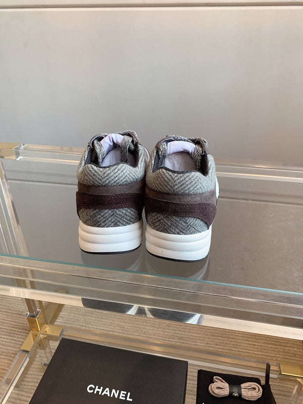 CC Sneaker In Multicolor Suede 145636