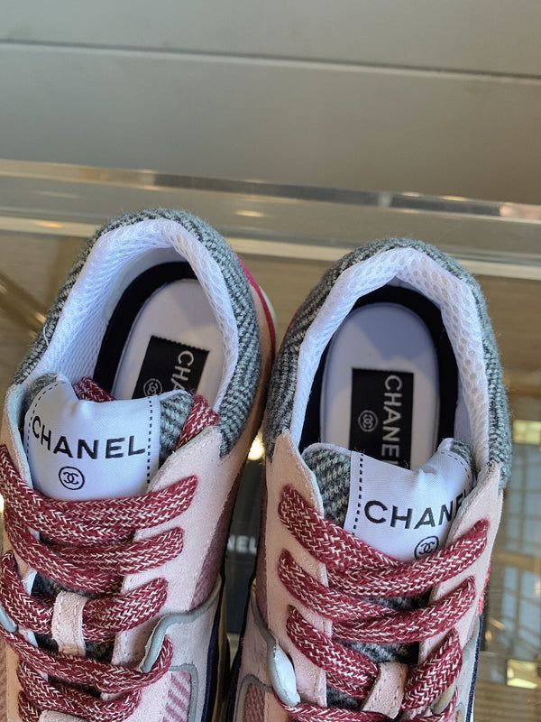 CC Sneaker In Multicolor Suede 145632