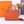 HM KELLY BAG 25 ORANGE TOGO GOLD HARDWARE