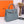 HM KELLY BAG 25 TEMPERED GRAY TOGO SILVER HARDWARE