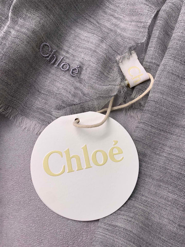 SCIARPA 200 CM IN CASHMERE GRIGIO FUMO 386537