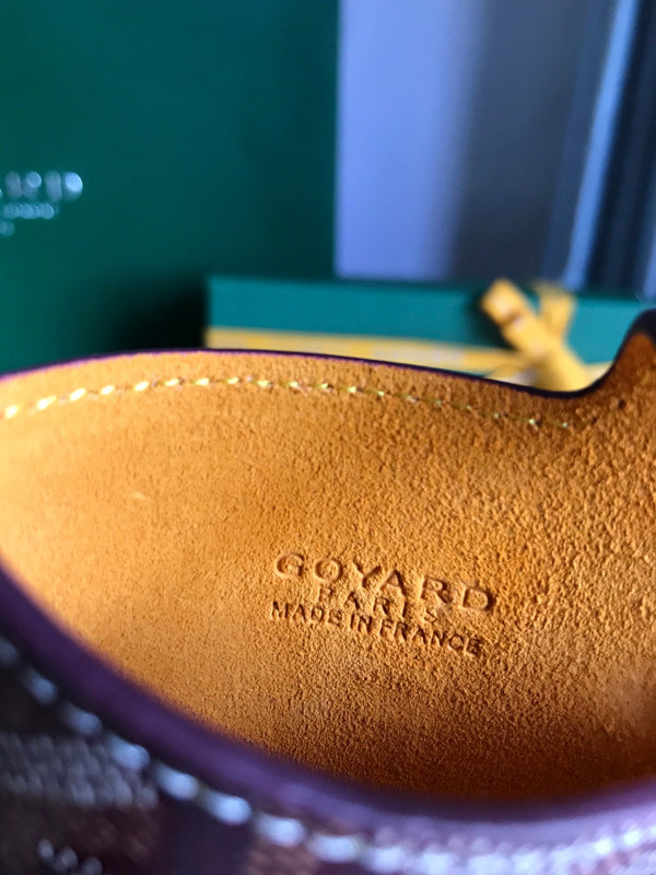 MONTMARTRE GM CASE 18 IN WINE RED GOYARDINE CANVAS