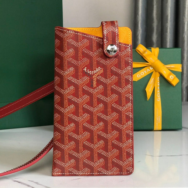 MONTMARTRE GM CASE 18 IN TELA GOYARDINE ROSSA CLASSICA