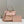 FENDI PEEKABOO 33 BAG IN LIGHT PINK CALFSKIN WITH STRAP GOLD HARDWARE