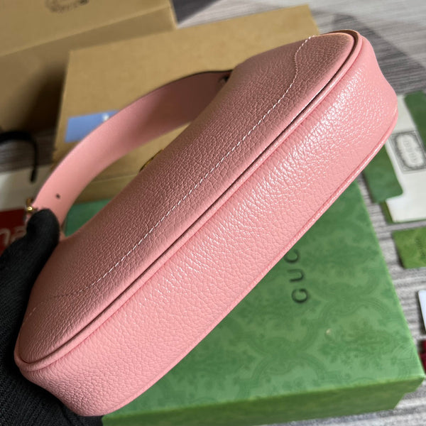 BORSA A TRACOLLA APHRODITE MINI 21 IN PELLE DI VITELLO ROSA CHIARO