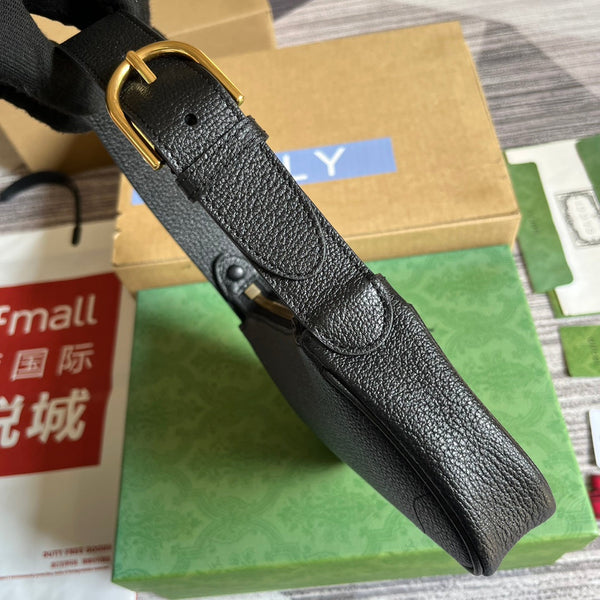 BORSA A TRACOLLA APHRODITE MINI 21 IN PELLE DI VITELLO NERA