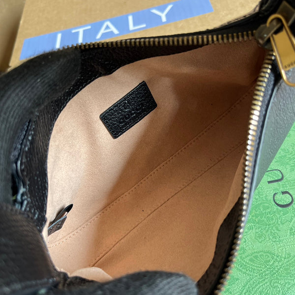 BORSA A TRACOLLA APHRODITE MINI 21 IN PELLE DI VITELLO NERA