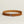 HM ROMAIN 35MM BELT YAM ORANGE LEATHER SILVER HARDWARE