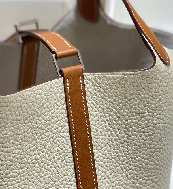 picotin lock 18 white gold togo shw