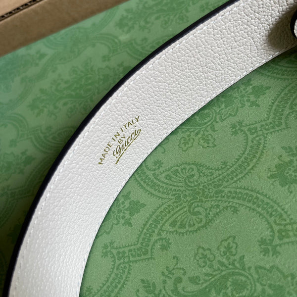 BORSA A TRACOLLA APHRODITE MINI 21 IN PELLE DI VITELLO BIANCA