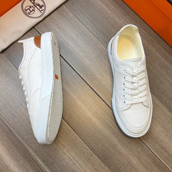 HM GET SNEAKER WHITE CALFSKIN