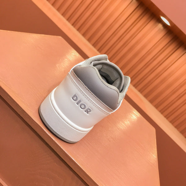 CD B27 LOW-TOP SNEAKER WHITE-CLOUD MESH CALFSKIN