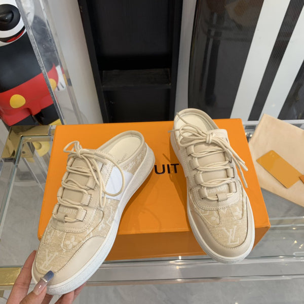 SNEAKER LOUS APERTA SUL RETRO BEIGE