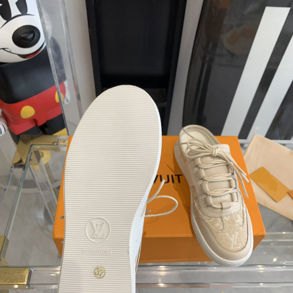 SNEAKER LOUS APERTA SUL RETRO BEIGE