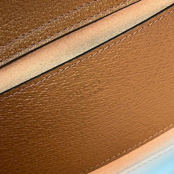 Borsa Gucci Diana Bamboo in pelle di vitello marrone 240101