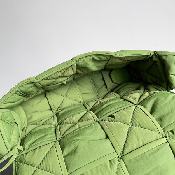 BV CASSETTE 32 BORSA IN POLIAMMIDE VERDE FELCE