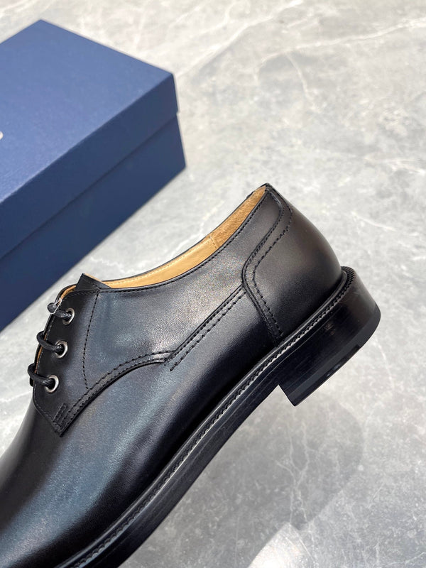 CD HOMME LOAFER BLACK CALFSKIN