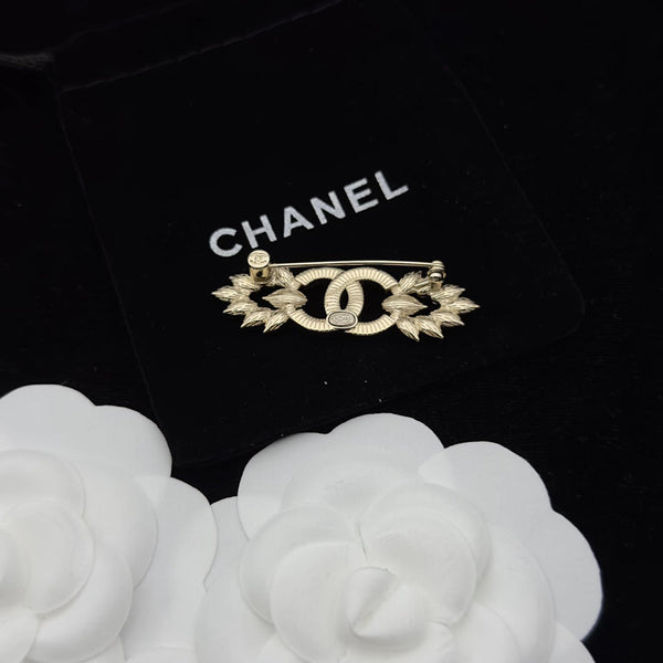 CC Brooch Gold 173331