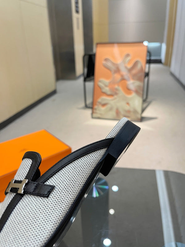 MULE GROUPIE NERO MIX ARGENTO PELLE DI AGNELLO