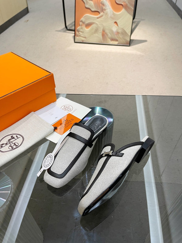 MULE GROUPIE NERO MIX ARGENTO PELLE DI AGNELLO