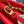 coussin pm 26cm red monogram empreinte calfskin
