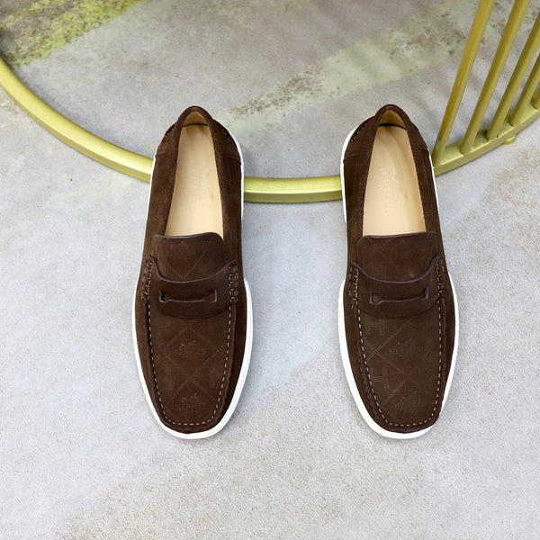 HM GUILLAUME LOAFER PECAN SUEDE